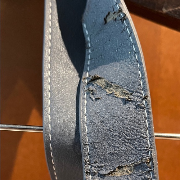 Dolce & Gabbana White Canvas Tote with Navy Details - Picture 5 of 5